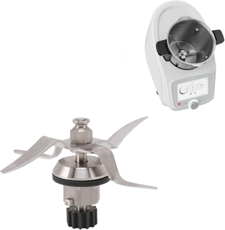 Edelstahl-Mixmesser 4-Blatt-Mixmesser 12 Zähne rostfrei für SKMK1200A1 SKMK1200B2