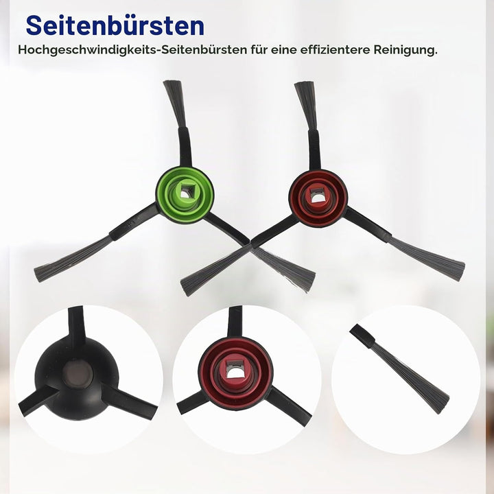 Feilifan Zubehör-Set für ECOVACS DEEBOT N10 PLUS/ T9+/ N8 PRO+/ N8+/ T8AIVI+/ T8+ Saugroboter, 19-te