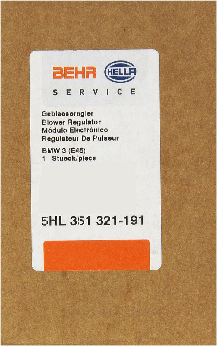 HELLA 5HL 351 321-191 Regler, Innenraumgebläse