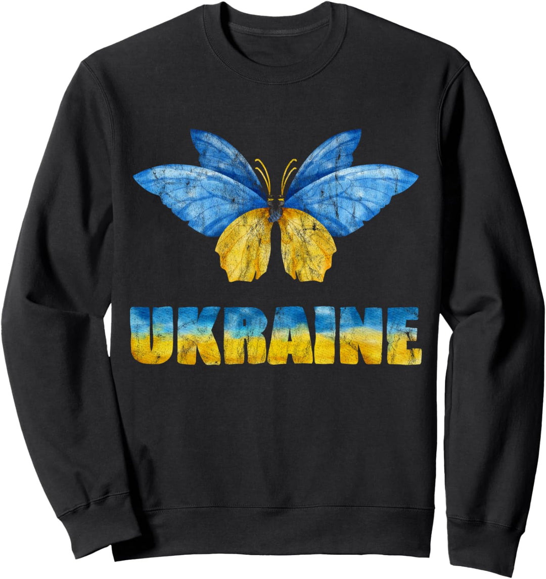 Ukraine, Schmetterling Sweatshirt
