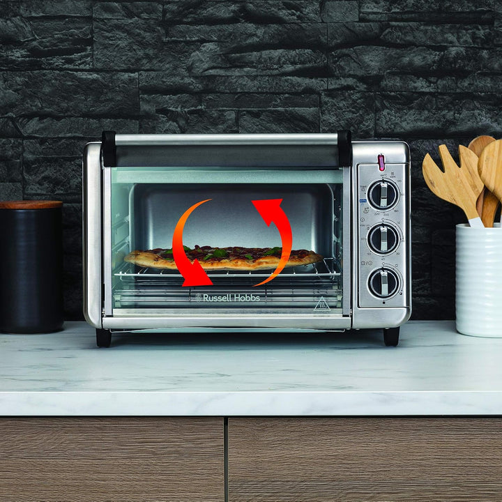 Russell Hobbs Minibackofen Express Airfry 5-in-1: Heissluftfritteuse, Backofen, Grill, Toaster, Warm