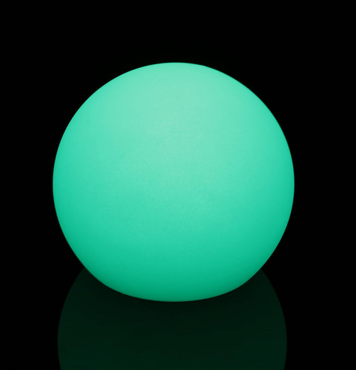 LED-Highlights Tischlampe Kugel 20 cm Aufladbar mit Akku Farbwechsel Fernbedienung Dimmbar Lampe Kug