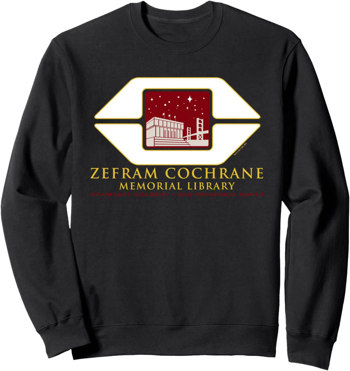 Star Trek Cochrane Library Sweatshirt