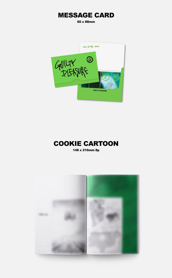 HWASA MAMAMOO - Guilty Pleasure (1. Einzelalbum) Album + gefaltetes Poster + Kultur Koreanisches Ges