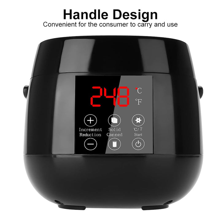Wachswärmer Wachs Haarentfernung Wachsmaschine Set Neuester Wax Enthaarung Wachserhitzer Komplett Wa