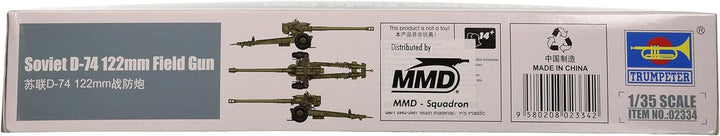 Trumpeter 02334 - Modellbausatz Soviet D-74 Field Gun, 122 mm