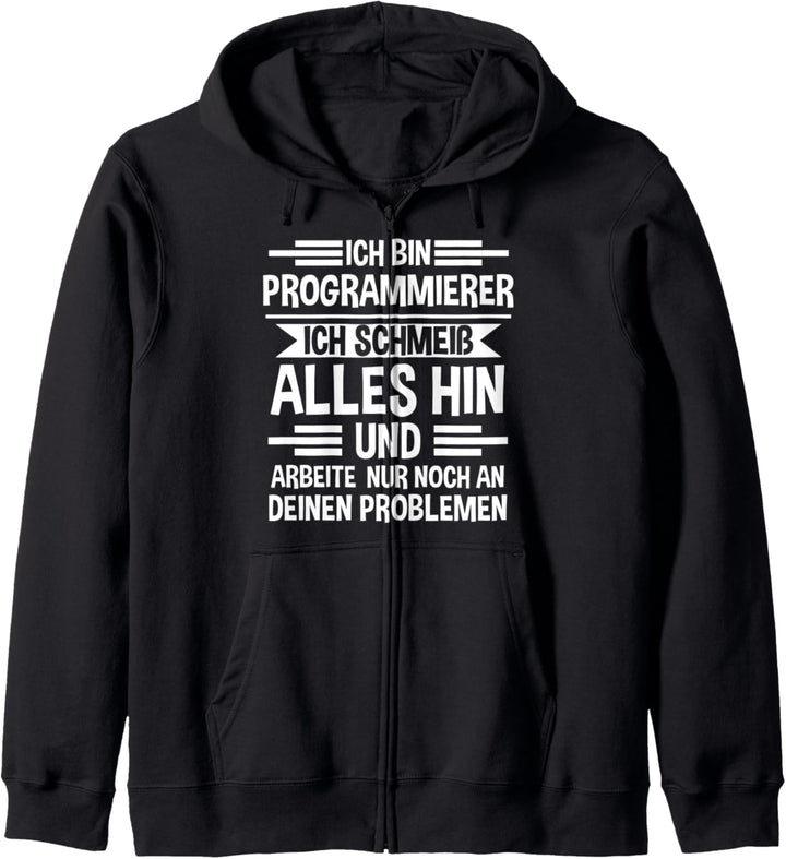 Programmierer Computer Programmieren Kapuzenjacke