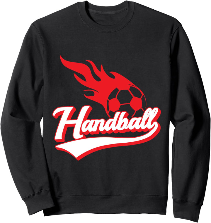 Handball - Mannschaftssport Spieler Gummiball Torwart Sweatshirt