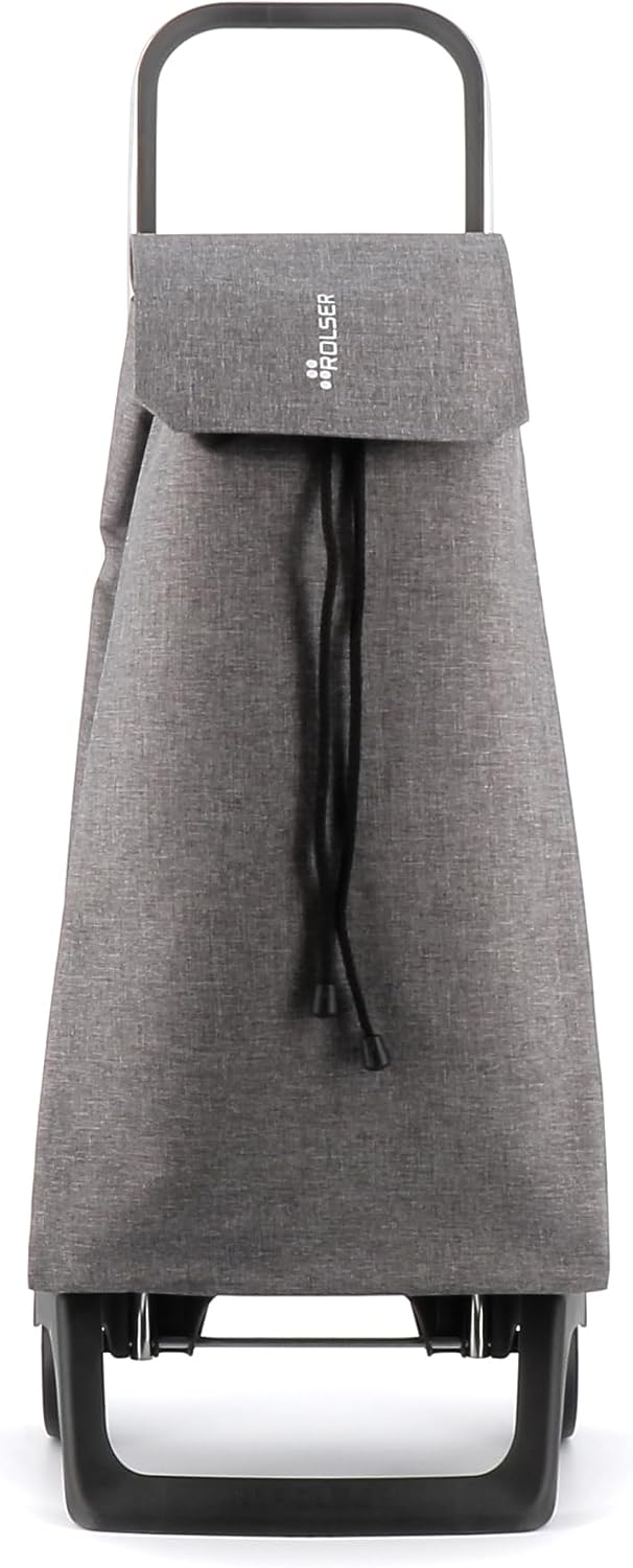 Einkaufstrolley Rolser Jet Tweed Joy 2 Räder - Grau 2 Räder Grau, 2 Räder Grau