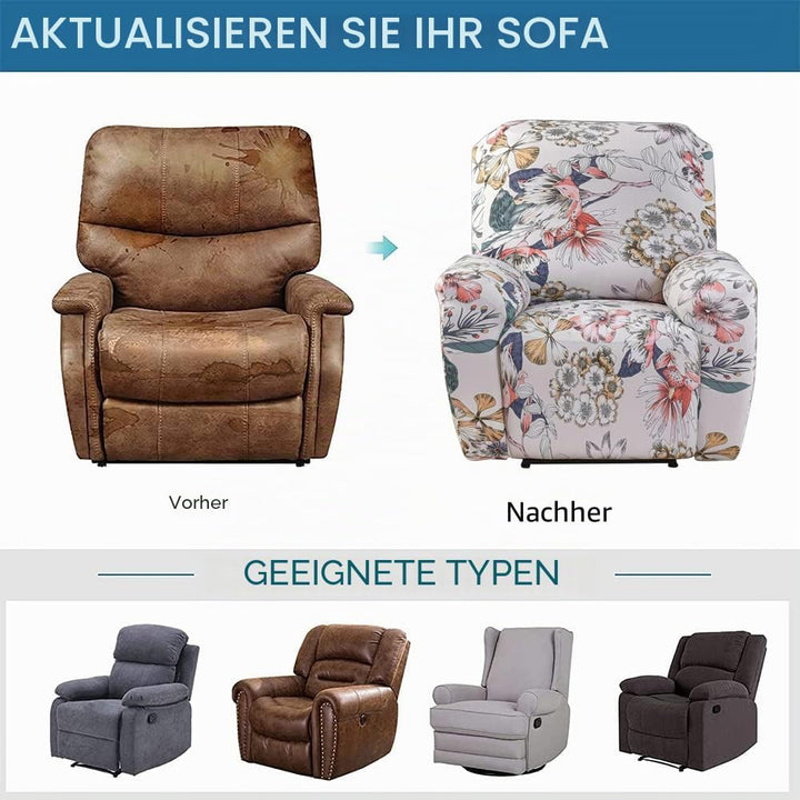 Meigeh Sesselbezug relaxsessel sesselschoner für fernsehsessel relaxsessel Lehnsessel-Abdeckung mit