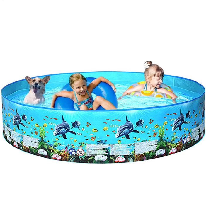 Faltbares Planschbecken Nicht aufblasbare Sommerparty-Badewanne zum, M