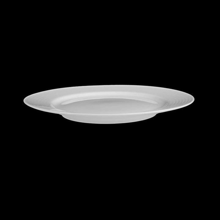 Holst Porzellan PAR 020 Porzellan Teller flach 20 cm Reliefform Paris, 6 Einheiten Teller klein 20 c