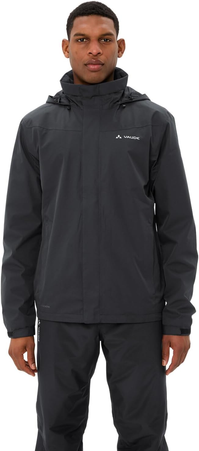 VAUDE Escape Bike Light Regenjacke Herren – Fahrradjacke wasserdicht atmungsaktiv winddicht, 2-Lagen
