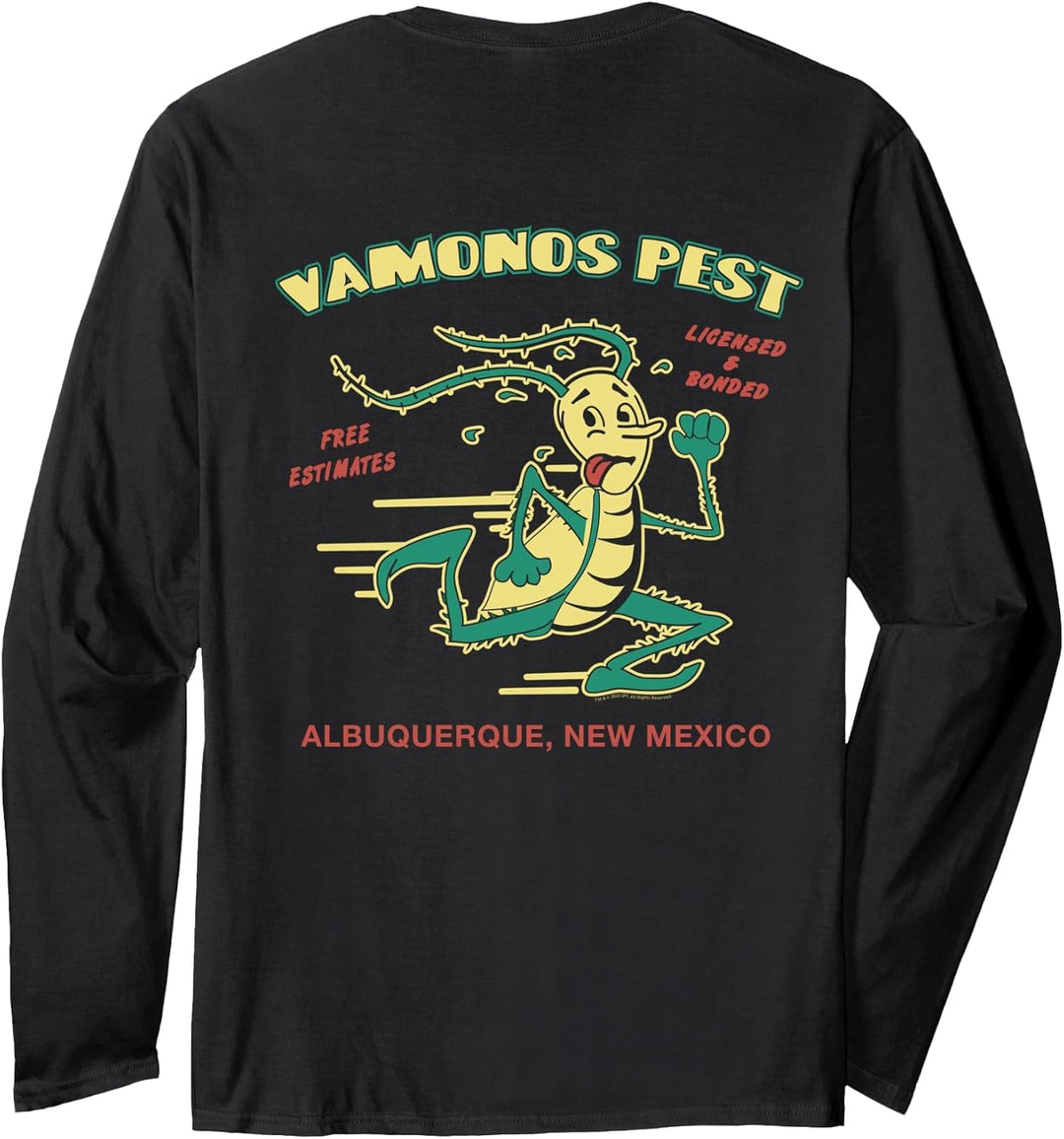 Breaking Bad Vamanos Pest Rückseitendruck Langarmshirt