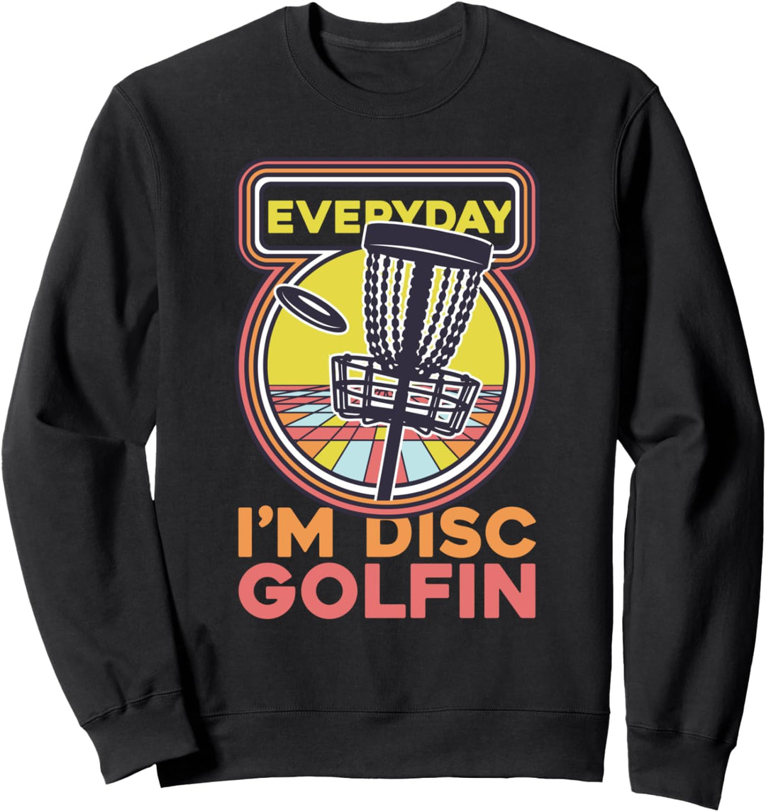 Disc Golf Frolf Golfer - Frisbee Golf Sweatshirt