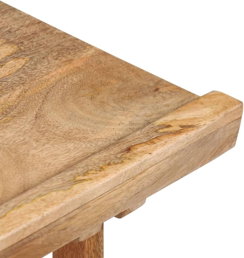 vidaXL Mangoholz Zeichentisch Architektentisch Schreibtisch
