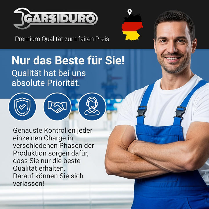 SDS Plus Betonbohrer Set PGM zertifiziert [5tlg. Ø 5-8 mm]