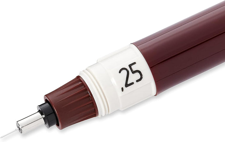 rOtring Isograph technischer Zeichenstift | 0,25 mm nachfüllbare Fineliner