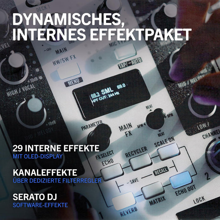 RANE ONE MKII Motorisierter Serato DJ-Controller Scratch-fähiger DJ-Controller, Scratch-fähiger DJ-C