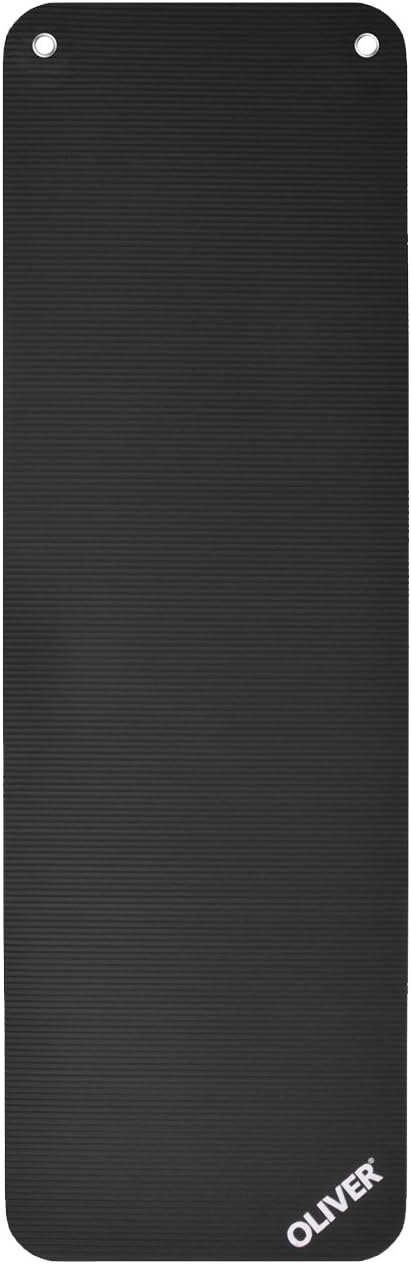 OLIVER Premium Gymnastikmatten 10er Spar-Set Anthrazit 180 x 60 x 1, Anthrazit 180 x 60 x 1