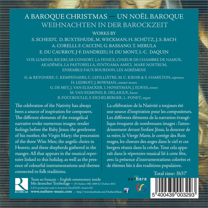 Barocke Weihnachten, Audio-CD