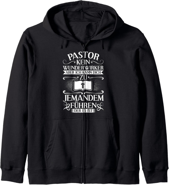Pfarrer Kostüm Pastor Kleidung Gottesmann Geistlicher Kapuzenjacke