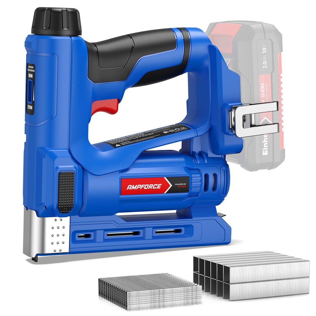 Ampforce18V 2-in-1 Tacker Für Einhell Akku, Ohne Akku, Typ 53/47