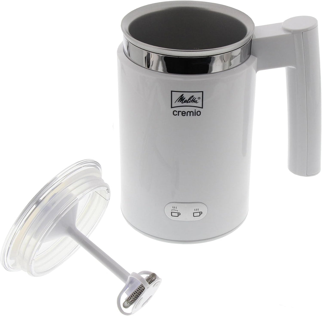 Melitta CREMIO 1014-01 Milchschäumer | Für kalte und warme Milch | Antihaftbeschichteter Behälter |