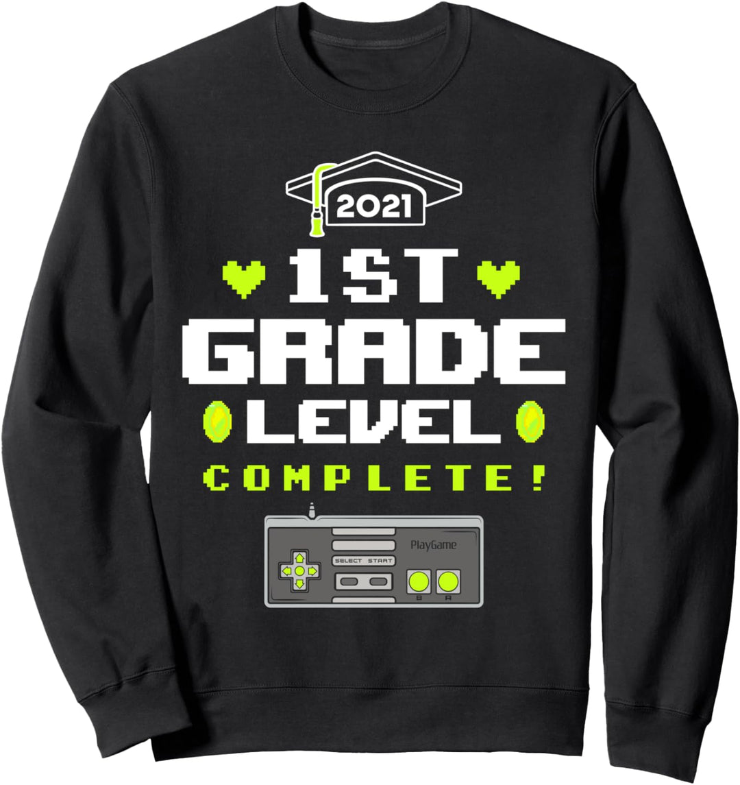 Erste Klassenstufe abschliessen Lustiger 1.Klassenabschluss Sweatshirt