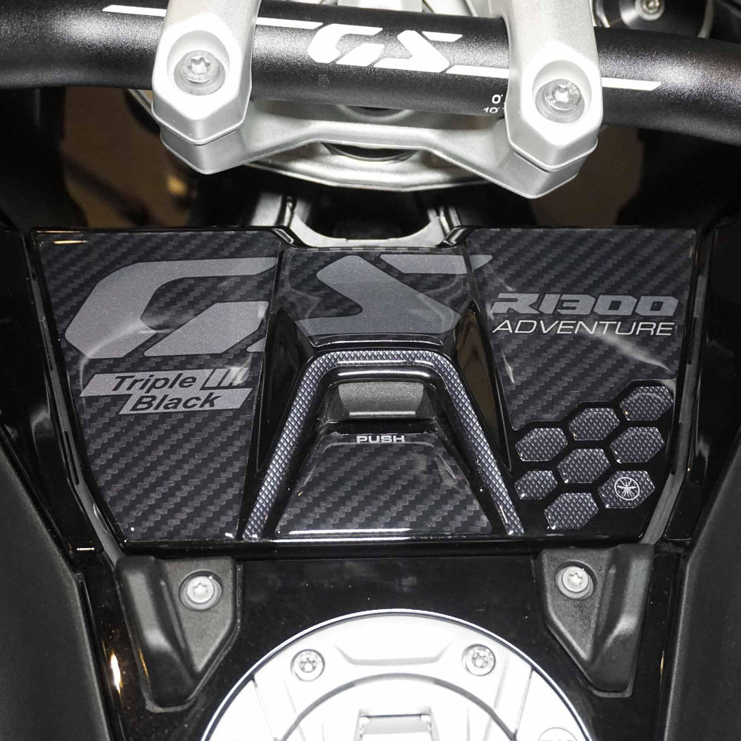 LABELBIKE 3D Motorrad Tankaufkleber kompatibel mit BMW