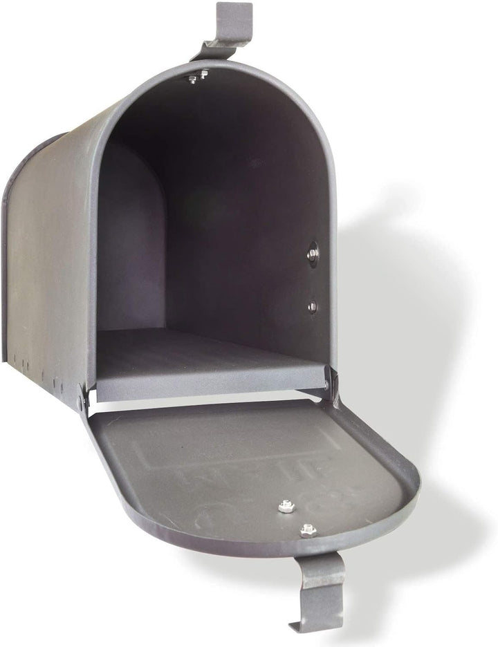 DEMA American Mailbox aus Stahl, Anthrazit