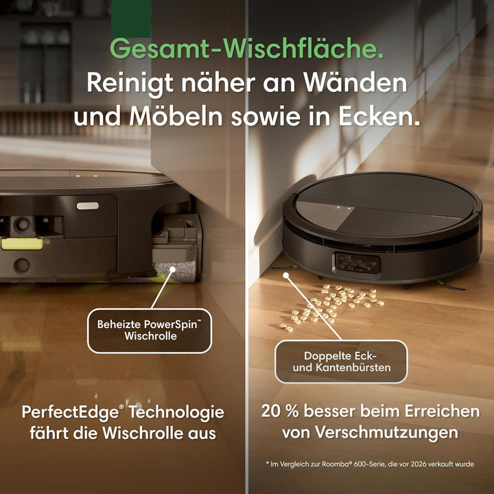 iRobot Roomba Plus 775 Combo Roboter + AutoWash Dock, Schwarz, Schwarz