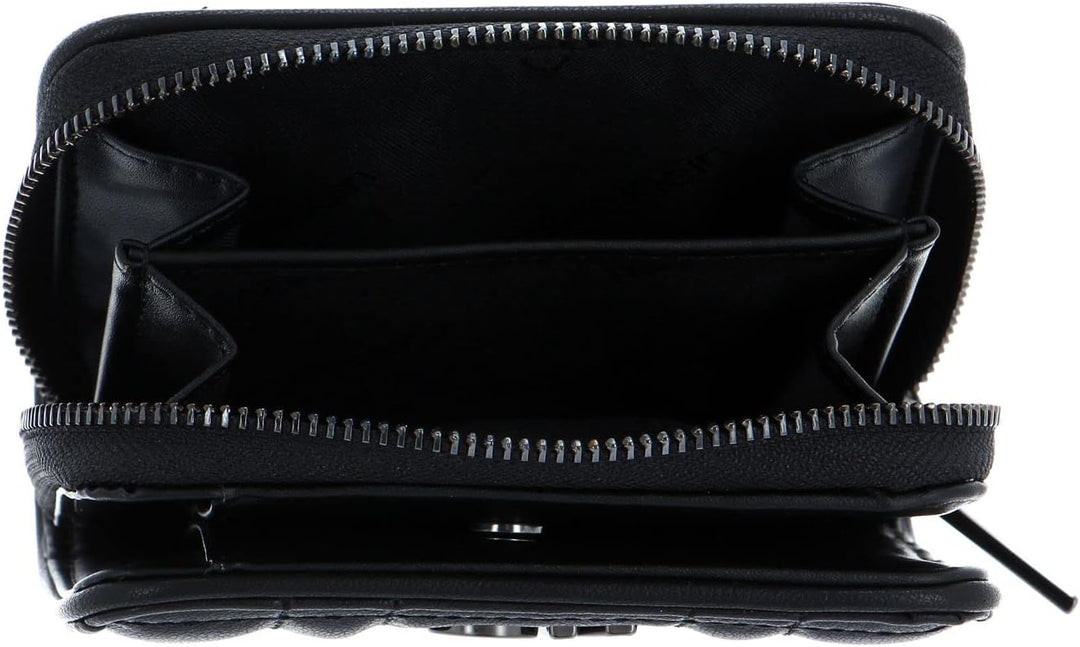 Calvin Klein Re-Lock Quilt Zip Around Wallet CK Black