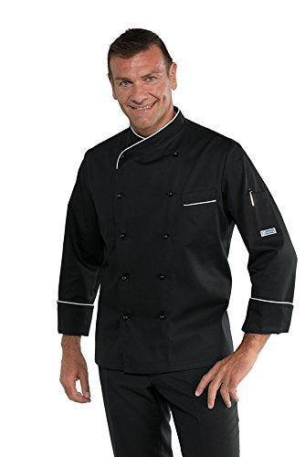 Isacco Jacke für Koch - Panama M Nero+Bianco, M Nero+Bianco