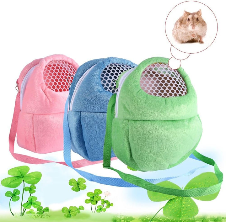 Haustiertragetaschen Hamster Ratte Igel Kaninchen Schlafsack Atmungsaktiv Tragbar Ausgehende Reise H