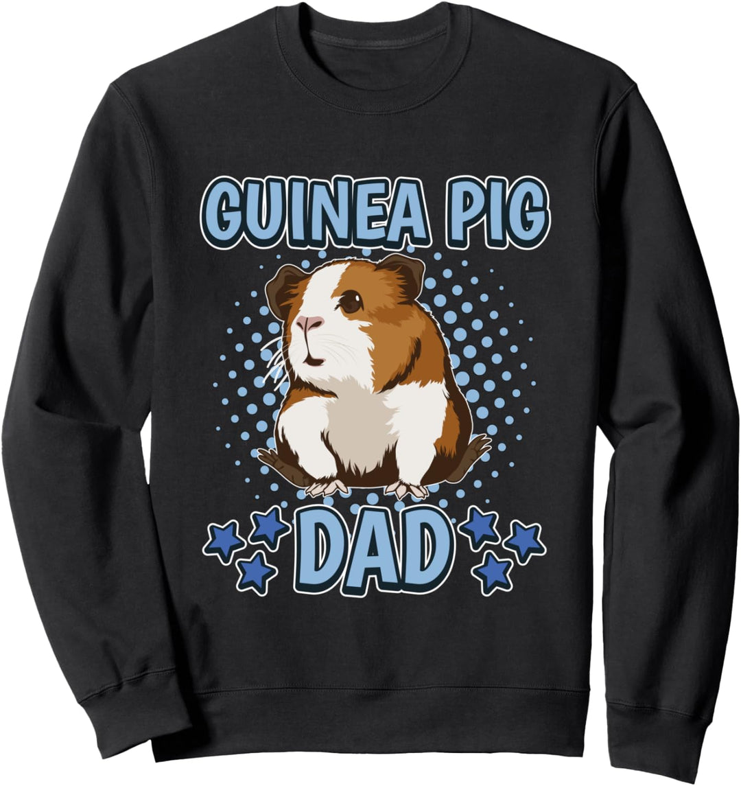 Guinea Pig Dad Papa Meerschweinchen Sweatshirt