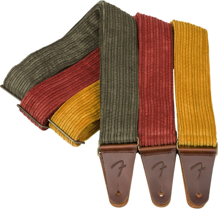 Fender Corduroy Strap - Antique Olive Einheitsgrösse Antik-olivgrün, Einheitsgrösse Antik-olivgrün