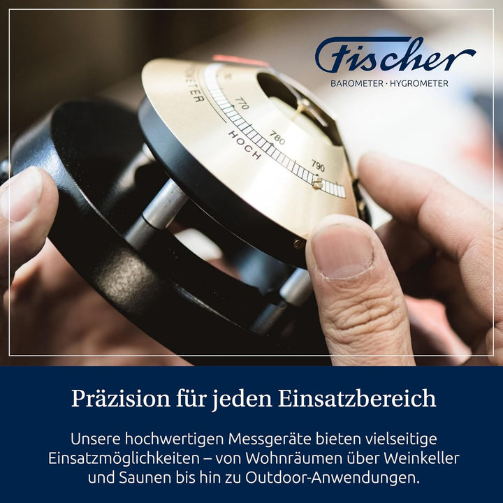 Fischer 5028-47, Klimamesser mit Taupunktbestimmung, Thermohygrometer