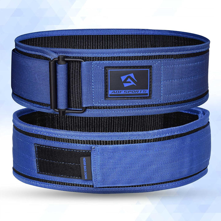 AQF Gewichthebergürtel, 4"/10.2cm Autolock Nylon Gürtel, Functional Training Bodybuilding Fitness Gü