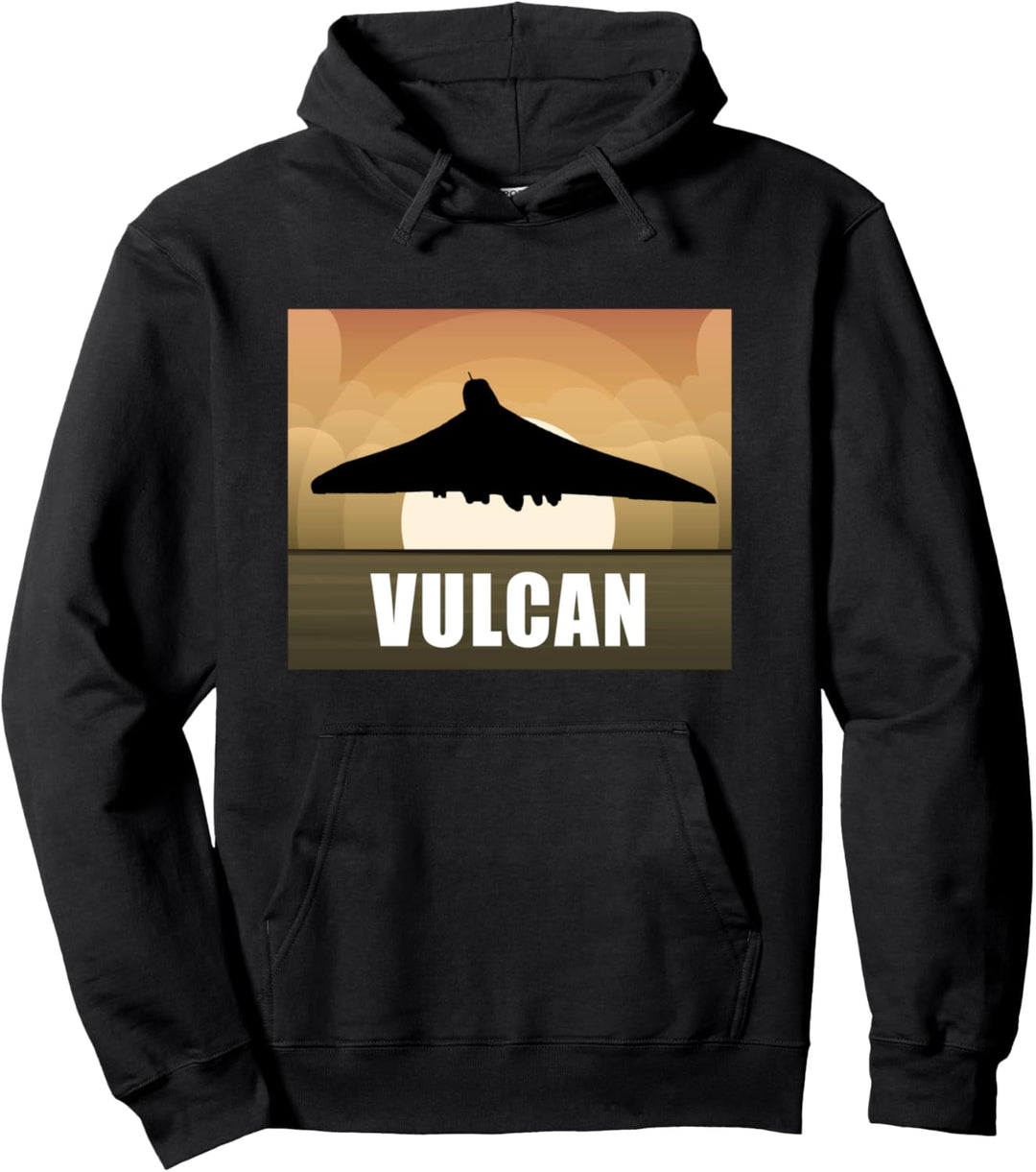Vulcan Bomber RAF Fighter Aircraft Plane Avro Aviation Gift Pullover Hoodie