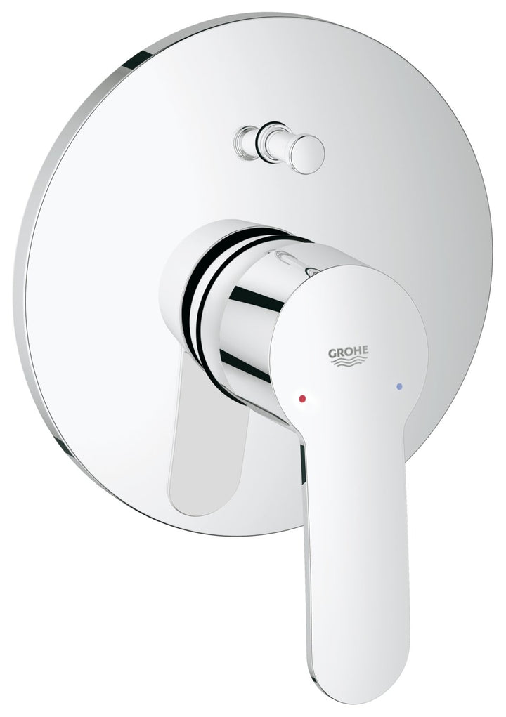 GROHE Eurostyle C Einhand-Wannenbatterie Fertigmontageset für Unterputzkörper (35501000) 19506002, S
