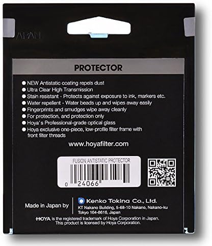 Hoya Fusion Antistatic Protector (105 mm), 105 mm