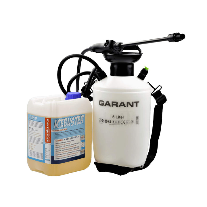 5 Liter Flüssigenteiser + Sprühflasche ICEBUSTER-Starter-Set - salzfrei