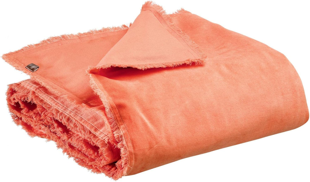 Vivaraise Edredon Fara 85 x 200 goyave 85 x 200 cm, 85 X 200 Goyave