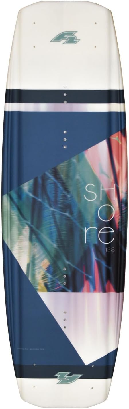 F2 Set Wakeboard Shore Aqua 138cm mit Wakebindung Team Boot L/XL