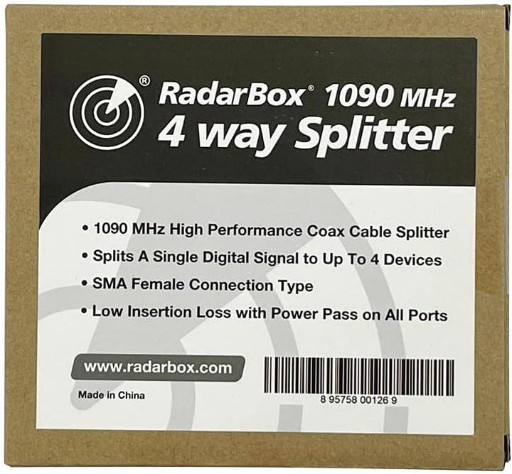 RadarBox 1090 MHz 4 Way Splitter