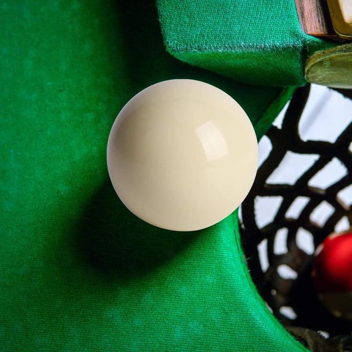Hominas Billardkugeln Weiss Standard 5,72 cm Billard Trainingsball Weisse Anstosskugel Classic für K