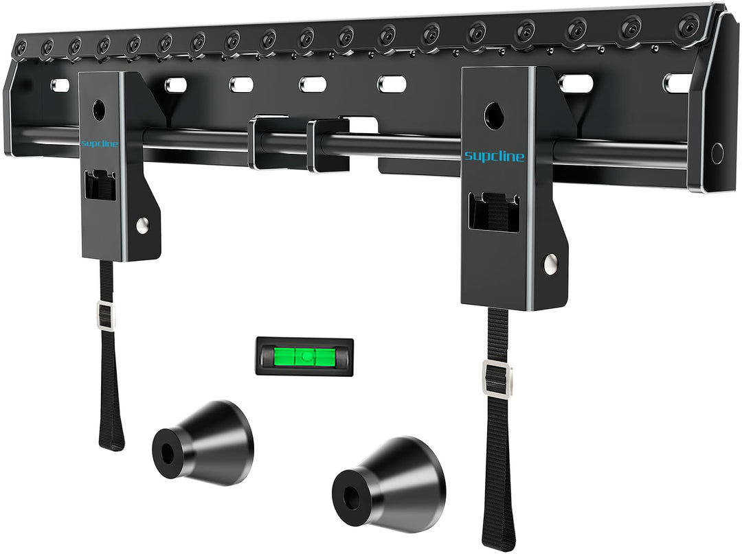 TV Wandhalterung ohne Bohren für 26-65 Zoll TV bis zu 70KG, Rigipswand No Stud Fernseher Halterung m