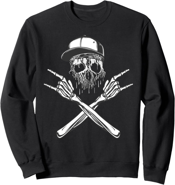 Rock On Konzert Festival Design Sweatshirt