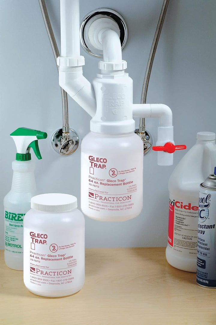 Practicon 7078713 Gleco Trap System, 64 oz.